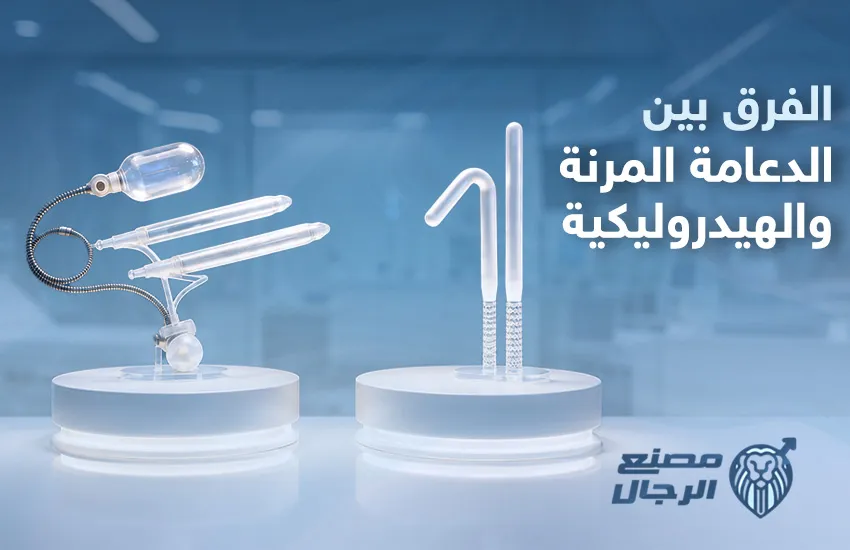 الفرق بين الدعامة المرنة والهيدروليكية